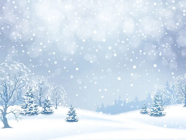 冬季背景矢量