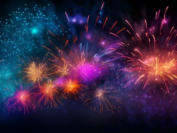 新年烟花背景